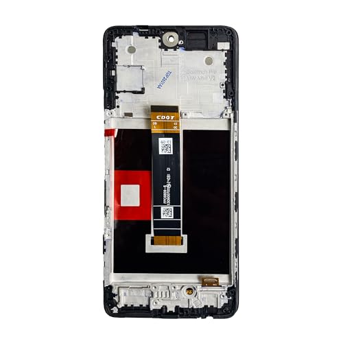 Image of LCD Display [Black with Frame][Support Fingerprint] Compatible with TCL 50 Pro /TCL 50 Pro NxtPaper [6.8 inch] T803D Screen Touch Digitizer Assembly Black LCD Display with Repair kit