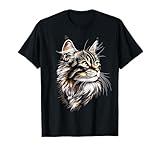 Motivo del gatto delle foreste norvegesi