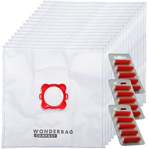 Wonderbag Sacs Aspirateur Compact pour Rowenta (pack de 15 + désodorisants) Cover