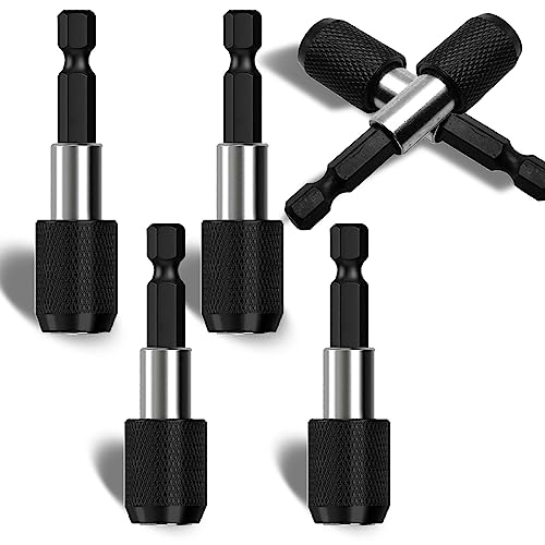 SabreCut 6-teiliges Schlagschrauber-Bithalter Set – 65mm, 152mm, 305mm Inkl. 3 PZ2-Bits