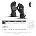 keynoyin Autumn and Winter Outdoor Sports Cycling Warm Gloves, Heating Cycling Cold Electric Heating Gloves - Accessories, Battery Box * 2