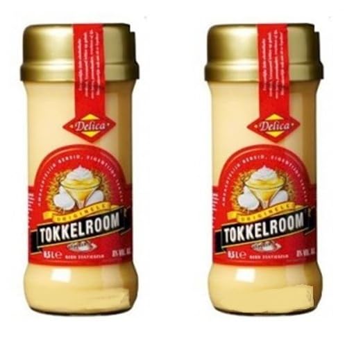 2 Flaschen Tokkelroom Delica Sahnelikör 8% Vol. a 500ml + Space Riegel von Onlineshop Bormann