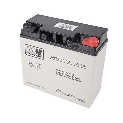 Batería de Gel MW 18-12S 12V / 18Ah