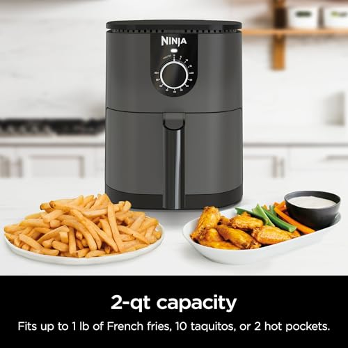 Ninja 2-Quart Compact Air Fryer Controls