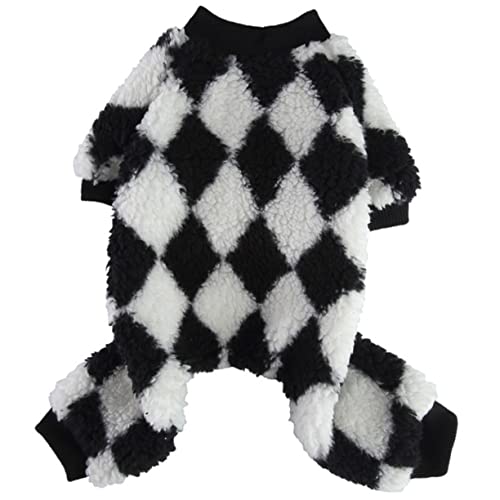 BUGUUYO ペットパジャマ 犬のおもちゃ ペット衣装アパレル 犬用 わんわんホリデー衣装 車 犬のペット服 ドッグレインコート ミディアム 犬のバスローブ 子犬キャリア 牛 犬服 フランネル