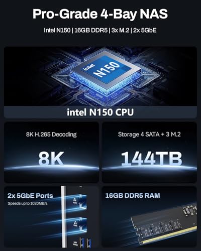 NAS Network Attached Storage 4-Bay
