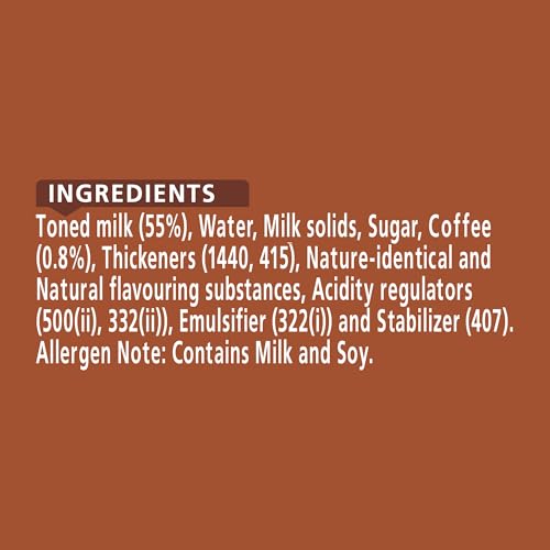 Image of Nescafe Cafe-Style Cold Coffee Liquid Can, Classic Latte, (4Units x 200 Ml), 800 Ml (Pack of 3)