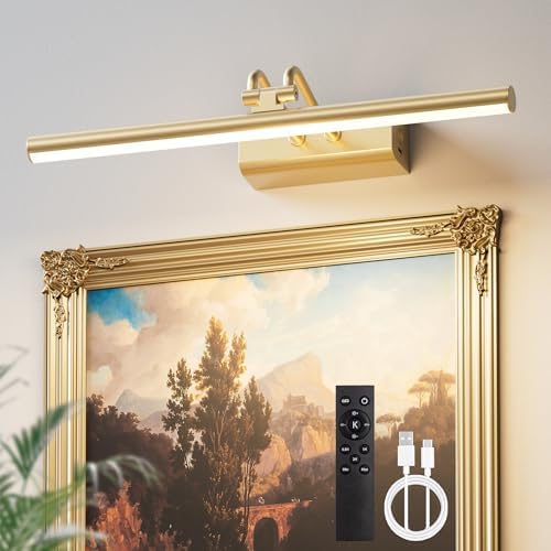 Percantis 13.8'' Battery Operated Picture Light for Wall, Remote Control — view 8