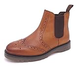 Mens Leather Chelsea Boots Supplied Boxed Soft Leather Pull Tab and Guesset