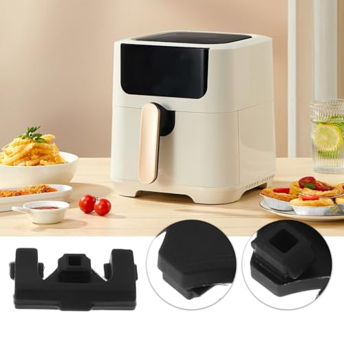 FOMIYES 8 unidades Pies de Ajuste para Freidora, Accesorios de Repuesto para Trampa de Plástico, Protección para Bandeja, Evita Daños en la Freidora miniatura 3