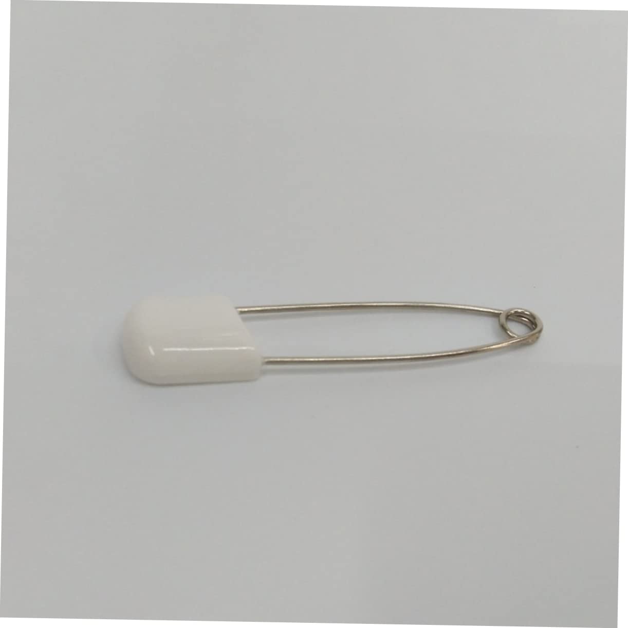 Beatifufu 100Pcs Plastic Head Safety Pins Diaper Pins for Cloth Diapers Bibs and Crafts Versatile Secure Fasteners for Blankets and Quilts