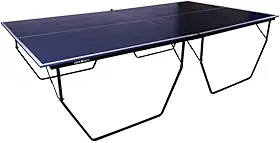 Mesa de Ping Pong Mdp 15mm com Rodízios Suporte e Rede 10615 Procópio Azul