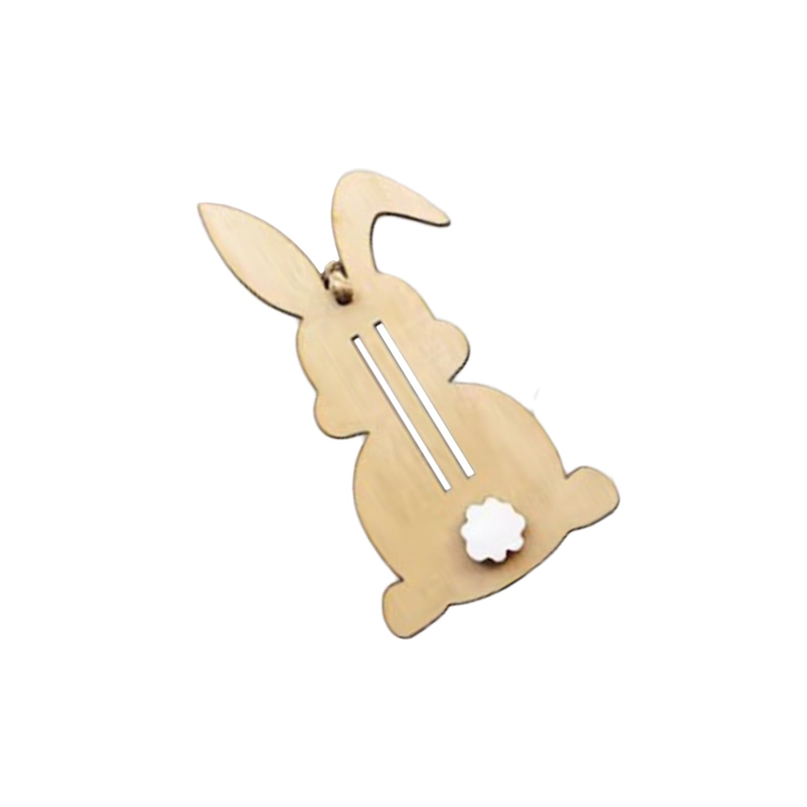 Jazuaiao Easters Rabbits Carrot Cash Holder Unique Wood Money Clip Decorative Cash Clip for Holiday Parties Hanging Decoration Easters Hanging Decoration
