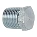 MIDLAND INDUSTRIES 5406P8 Hex Head Plug, 1/2 in MPT, Steel
