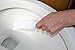 Powerstone Pumice Stone Toilet Bowl Cleaner with Handle (1-pack) - A Solution for Hard Water Stains on Toilets, Grills, Tiles, Grout & Pools