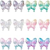 Utilisation polyvalente:Nos perles en forme de papillon sont idéales pour la création de bijoux DIY, comme des colliers., Bracelets, Des boucles d'oreilles, etc.. Idéal également pour le remplacement de pièces de lustres à faire soi-même, rideaux de perles, et plus