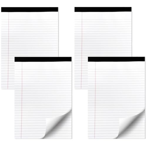 Blocs de notas desgarrables con líneas anchas para una escritura clara y limpia