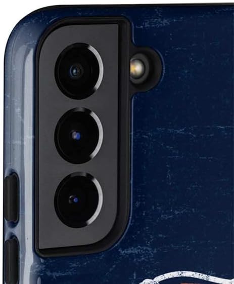 Skinit Pro Phone Case Compatible with Galaxy S22 - Officially Licensed NFL Chicago Bears - Alternate Distressed Design