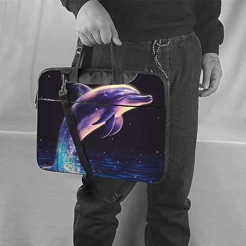 Bolso de laptop Glitter Dolphin para mujer y hombre miniatura 2