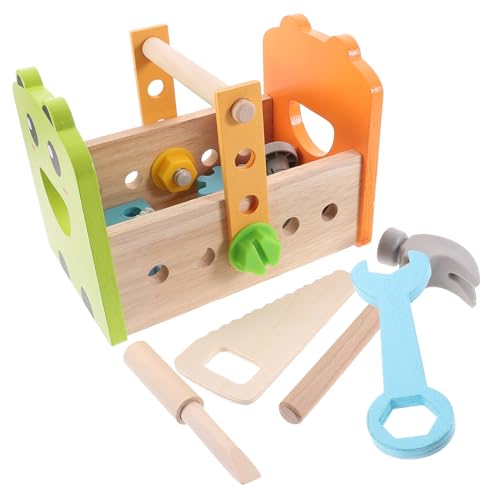 Jeu de construction créatif en bois pour motricité fine fille garçon