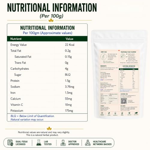Image of Shatavari Powder 225g (200g + 25g Extra) | Supports Women's Hormonal Balance, Lactation & Reproductive Wellness | Asparagus Racemosus Root | FSSAI Certified, Lab Tested, Doctor Approved