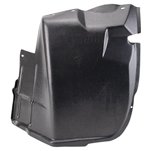 Image of TRQ Front Left Inner Fender Liner Black Drivers Side Compatible with 1995-2000 Chrysler Cirrus Dodge Stratus 1996-2000 Plymouth Breeze CH1248116