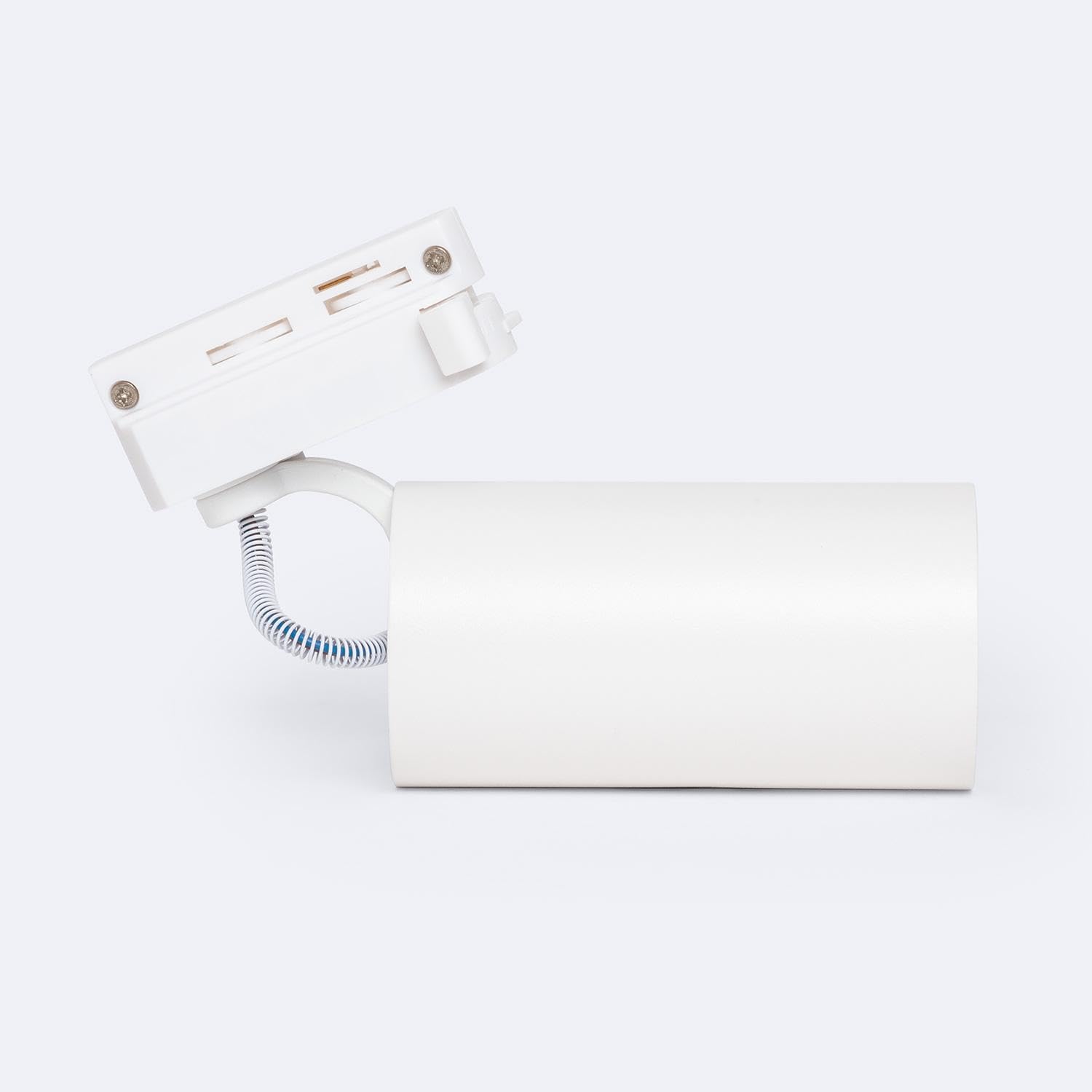 LEDKIA LIGHTING Foco Carril Monofásico Ruun para Bombilla GU10 Blanco GU10