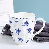 Cute Coffee Mugs for Women Bone China Mugs Teacup Christmas Mugs Birthday Gifts for Women Friends Co