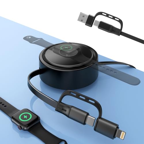 360°]\ȃfXNgbvXebJ[100Wi[USB C Apple+SamsungX}[gEHb`[dP[uI[KiCU[ACgjO/USB C iPhone 16 15 14/iPad/iWatch Series SE 10 9 8/Sa