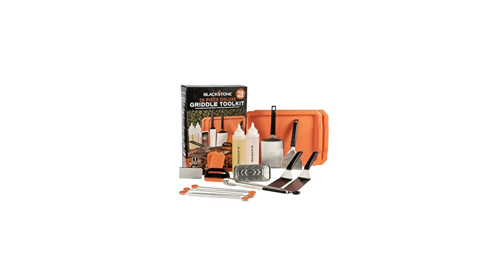 Amazon.com: Blackstone 25 Piece Griddle Tool Kit Gift Set