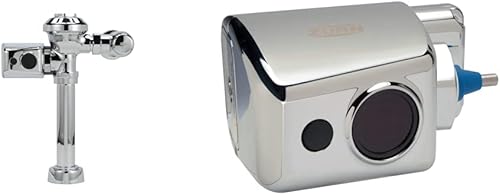 Miniatura 5 de Zurn ZER6000AV-WS1-CPM AquaVantage AV ZER Válvula de descarga de diafragma con sensor expuesto 1.6 GPF y cubierta metálica en cromo