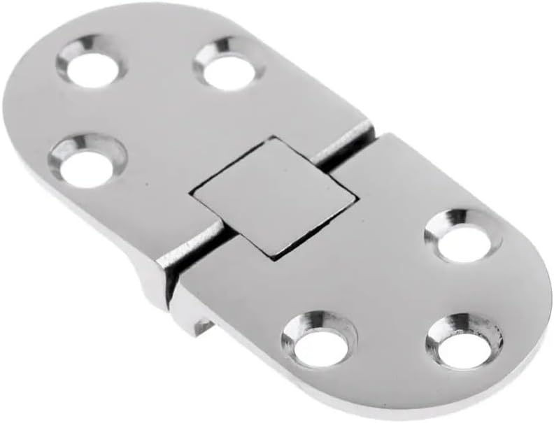 316 Stainless Steel Boat RV Yacht Cabinet Cupboard Strap Hinge Door Hinge Corrosion Resistance Durable Boat Accessories Marine