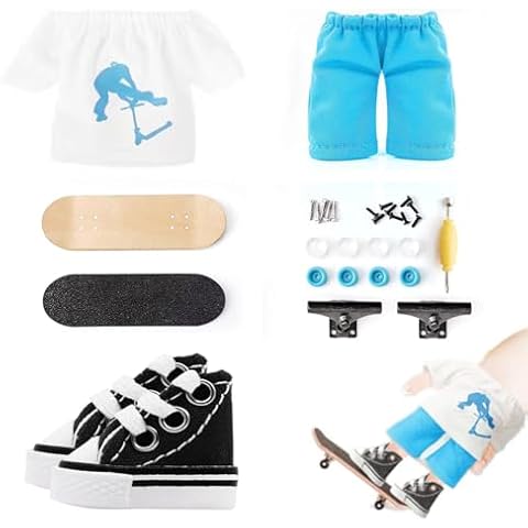 ACFELLE Fingerboard Sets with Mini Accessories Cover