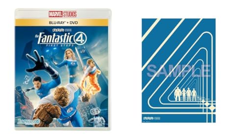 【Amazon.co.jp限定】ファンタスティック４：ファースト・ステップ　ブルーレイ ＋ ＤＶＤ セット A3ポスター付コレクション [Blu-ray]のサムネイル