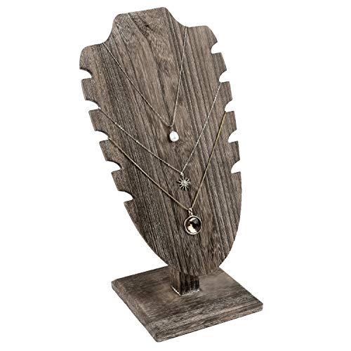 image for Mooca Freestanding Necklace Easel Display Stand Holder Multiple Neckla