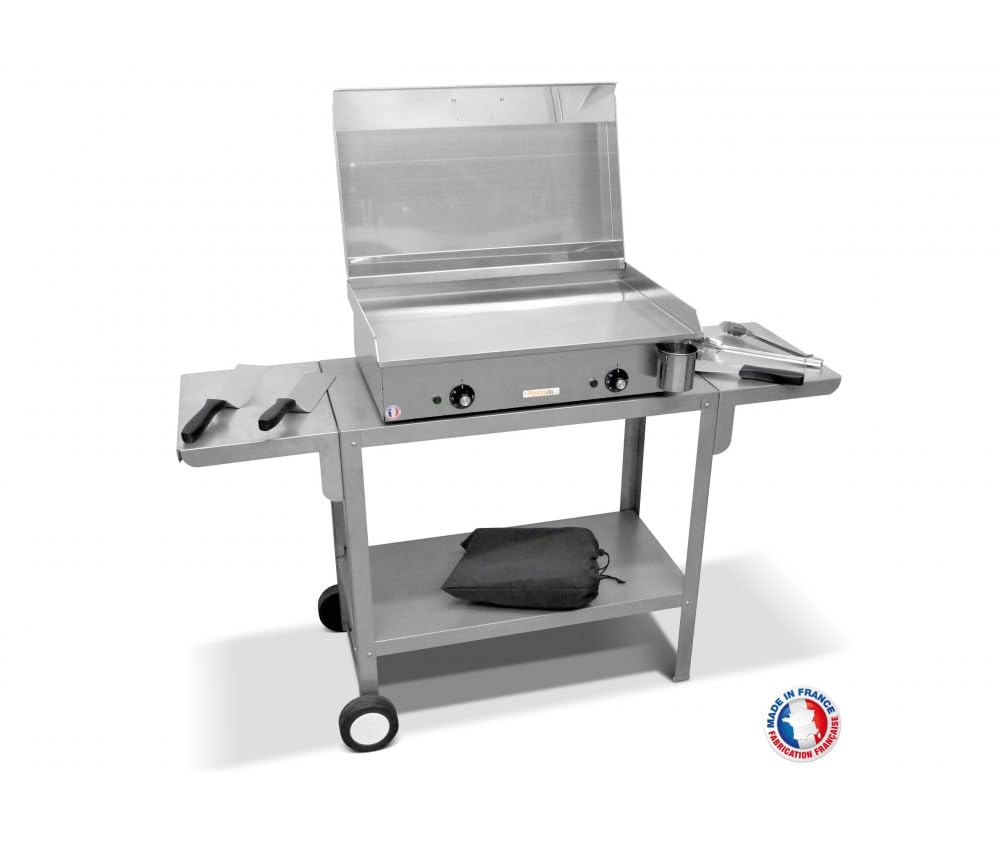 Plancha Électrique NEO E-650 Inox 2400W 10 Personnes AVEC Odeon 650