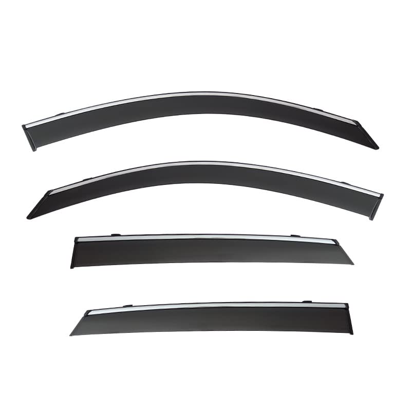 Déflecteurs de vent pour BORGWARO BX3 2020-2022 | Kit de 4 pièces