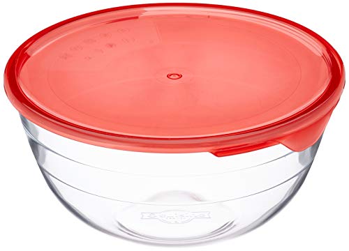 OU CUISINE Bol mélangeur avec couvercle 2L OCUISINE, acier inoxydable, multicolore Cover