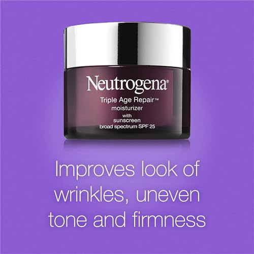 Neutrogena JJ-2225 Triple Age Repair Anti-Aging Daily Facial Moisturizer With Spf 25 Sunscreen & Vitamin C, Firming Anti-Wrinkle Face & Neck Cream thumb #3