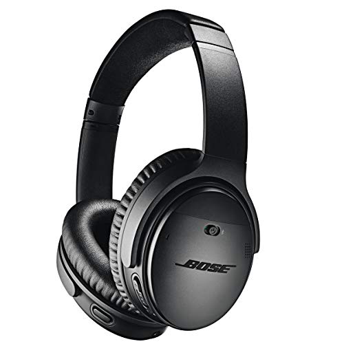 Bose QuietComfort 35 II Wireless Bluetooth Headphones, Noise-Cancelling, with Alexa Voice Control - Black