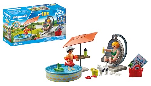 PLAYMOBIL 71476 Maman et enfant avec fauteuil suspendu