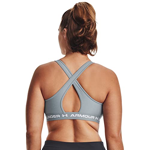Image of Under Armour Women's Crossback Mid Impact Sports Bra