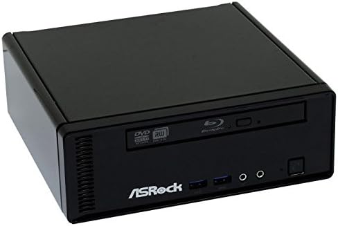 ASRock Atom D525/2 GB/320 GB/DVDRW Barebone System with MCE Remote ION3D 152D