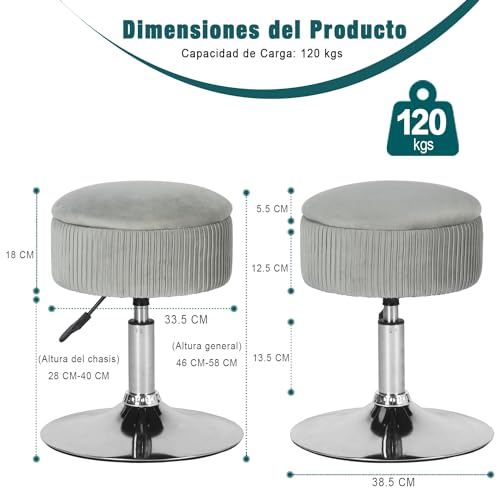 Catálogo para Comprar On-line Bancos de tocador los más recomendados. 24 Bancos de tocador marca FurnitureR (3)