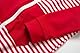 BONVERANO Baby Mädchen Badeanzug EIN stück 3/4 der ärmellänge UV-Schutz 50+ Badekleidung MIT Einem Reißverschluss…(Rot-Stripe,12-18Monate…