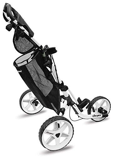 Clicgear Mesh Storage Bag for Golf Push Carts – Large Accessory Pouch, Fits Clicgear & Rovic, Holds Shoes, Jacket, Snacks, Beverages & More