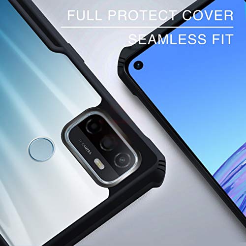 Image of SHINESTAR Back Cover for Oppo A53 (Hard|PC and TPU|Black)