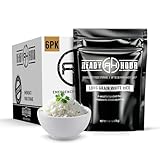 Ready Hour Long Grain White Rice Case Pack – 60 Servings (6 Pouches) – Non-Perishable Rice, Long Shelf Life, Emergency Food Supply, Bulk Storage, Survival Essentials, Instant Rice