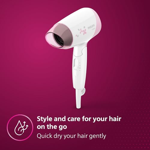 Philips Hair Dryer | Quick Gentle Drying with Thermoprotect Care | 1200 W | 3 Heat and Speed Settings with Cool Shots | HP8120/00 - Image 4
