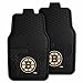 FANMATS 10497 NHL Boston Bruins Vinyl Heavy Duty Car Mat , 18"x27"
